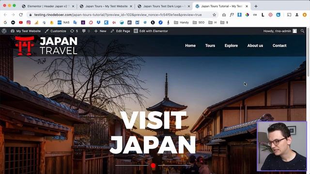 How to create a Transparent Sticky Header in WordPress with Elementor смотреть онлайн