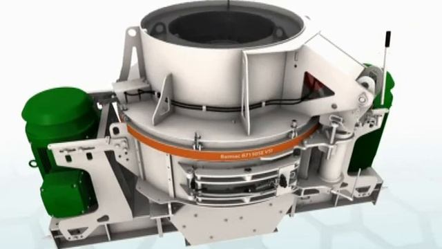 Ударная роторная дробилка [устройство и принцип работы] VSI Метсо Минералс смотреть онлайн