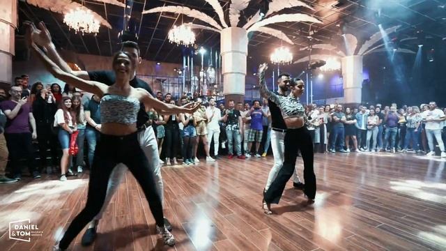 Lao' a Lao' - Prince Royce, Dj Clau | Bachata Show by Daniel y Tom & Daniel y Paz смотреть онлайн
