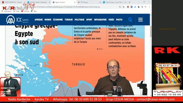 Divergece de vue entre Turc et Francais sur Radio Kardeche смотреть онлайн