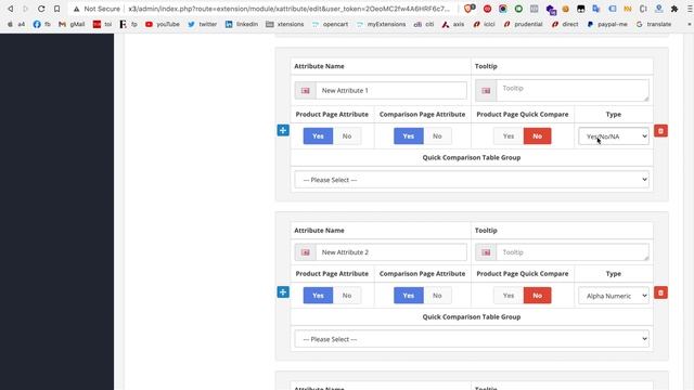 Xtensions - Bulk & Quick Attributes, Excel Export/Import, Short Comparison, Tooltips for Opencart. смотреть онлайн