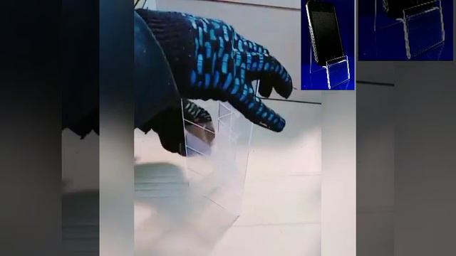 Подставка для телефона с держателем ценника (Снятие Защитной плёнки) смотреть онлайн