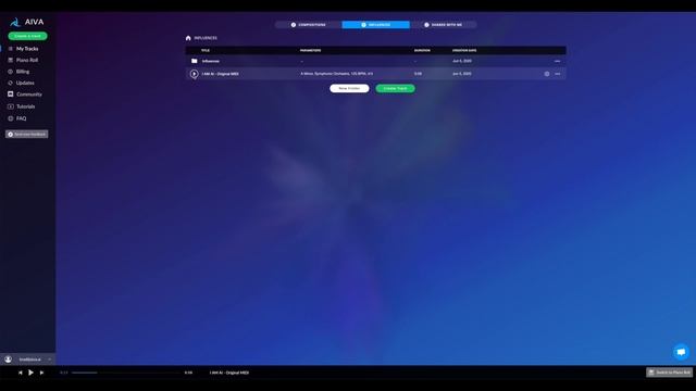 Upload Influence Tutorial - AIVA смотреть онлайн