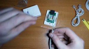 Компъютерная Розетка RJ 45 - как сделать