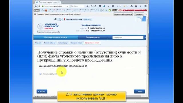 Справка о судимости через госуслуги смотреть онлайн