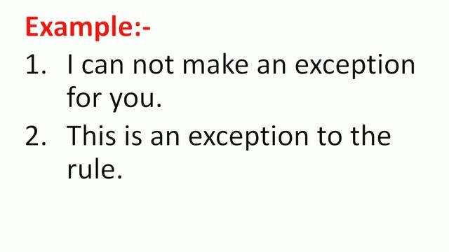 Exception Meaning in Hindi | Exception ka Matlab kya hota hai Hindi mai | Daily use English words смотреть онлайн