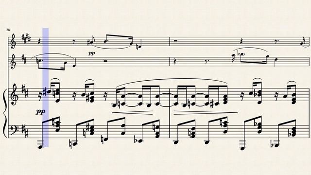 Brahms Trio 2nd Movement | Clarinet Violin & Piano смотреть онлайн