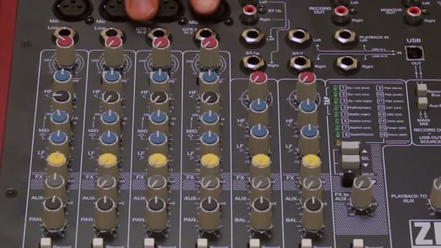 Allen & Heath : ZED60-14FX & ZED60-10FX USB Mixers Overview смотреть онлайн