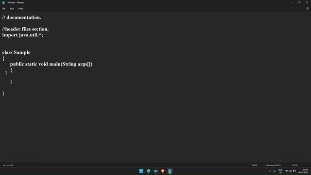 Class and Object In Java смотреть онлайн