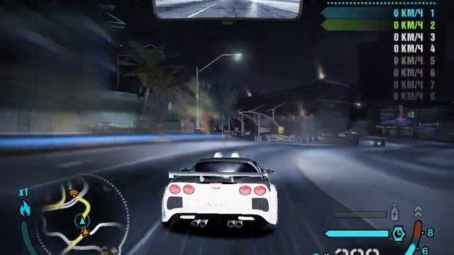 chevrolet corvet NFS Carbon race 61/2 смотреть онлайн