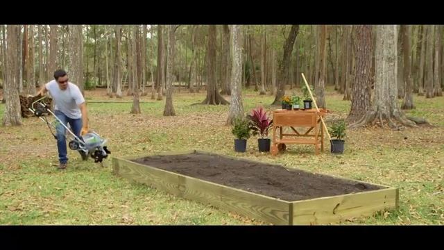 Amazon com Earthwise TC70016 16 Inch 13 5 Amp Corded Electric Tiller Cultivator, Grey Everything смотреть онлайн