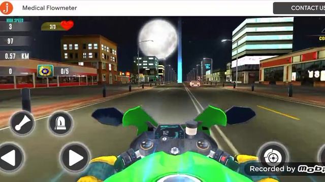 Police bike highway rider, android games, city game смотреть онлайн