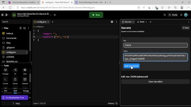 Make a backup bot like XENON! NO CODING REPLIT LINK! 24/7 BOT! @fluxdevelopment смотреть онлайн
