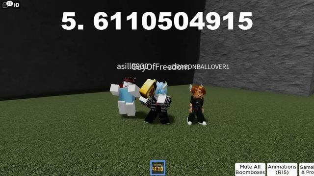 Top 10 Music roblox ids (BYPASSED) смотреть онлайн