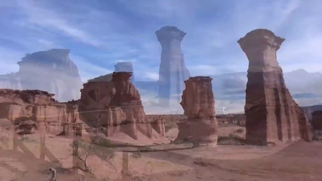 Talampaya NP, La Rioja, Argentina смотреть онлайн