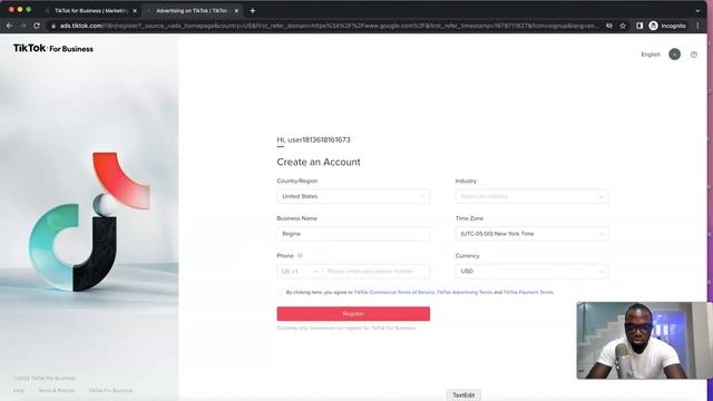 How To Create a TikTok Ad Account Outside The USA [TikTok For Non US] смотреть онлайн