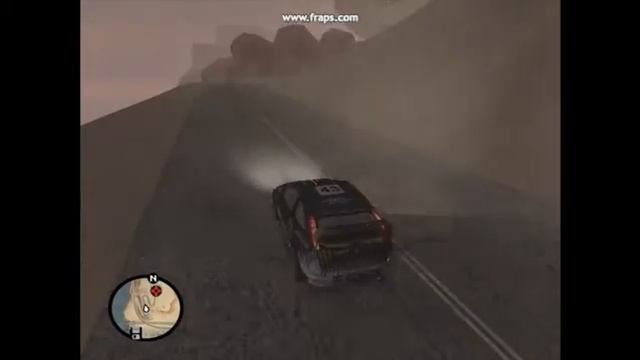 GTA San Andreas Drift con mi ford focus 2012 смотреть онлайн
