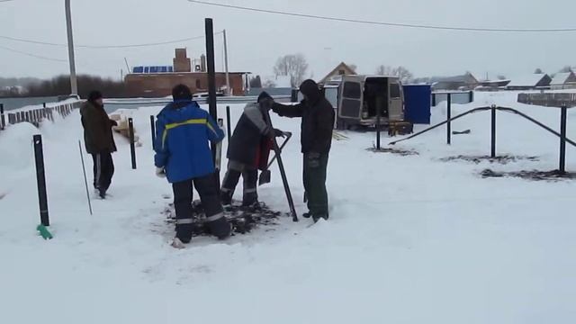 Винтовой фундамент. смотреть онлайн
