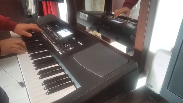 Wind of change-Scorpions piano cover korg pa "Billy's music" смотреть онлайн