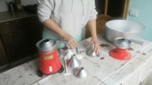 Сепаратор для молока, сборка сепаратора Мотор Сич 100