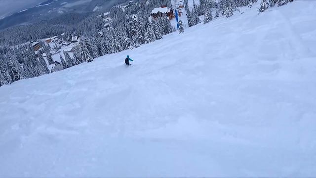 Драгобрат без очередей \Снега хватит на всех \Фрирайд под подъёмниками \Сезон 2021-2022 Dragobrat смотреть онлайн