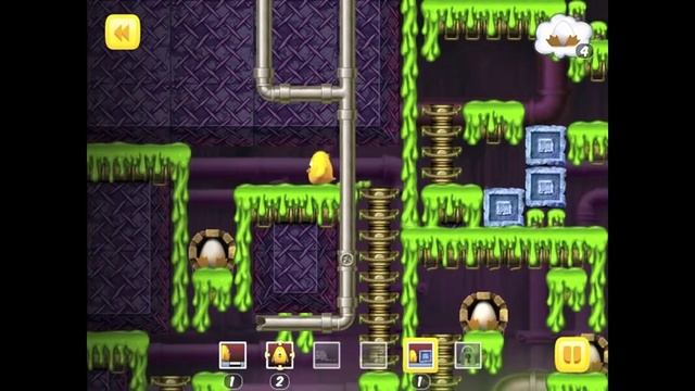 Toki Tori PC/Mac Walkthrough Slimy Sewer Normal 4 смотреть онлайн