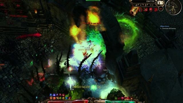 [Grim Dawn 1.0.7.1] 151-170 Crucible, Guardian of Death's Gates Fire Forcewave Tactician смотреть онлайн