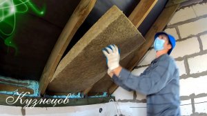 Лучшее утепление крыши каменной ватой 100 мм / Серия 122