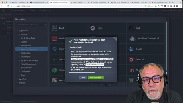 Reclaim Cloud's 1-Click Mastodon Installer смотреть онлайн