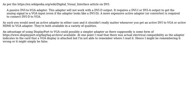 Can a VGA monitor be used with a DVI/HDMI graphics card? (5 Solutions!!) смотреть онлайн