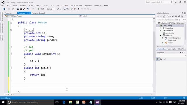 C# OOP Khmer Access Modifier Method Properties Part 2 by Sokchab смотреть онлайн