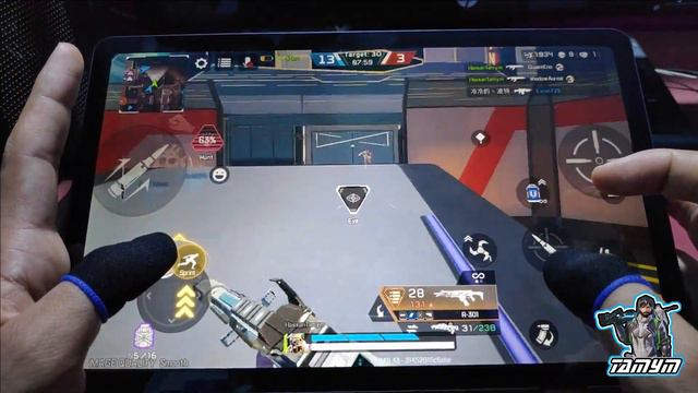 Samsung Galaxy Tab S6 Lite Test Game Apex Legends Mobile Gameplay 90fps смотреть онлайн