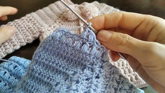 ДЕТСКАЯ КОФТОЧКА крючком (от 0 до 3 месяцев). Мастер-класс / CHILDREN's CROCHETED Blouse.