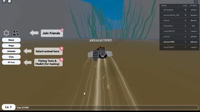 Animal Sim Underwater##Roblox смотреть онлайн