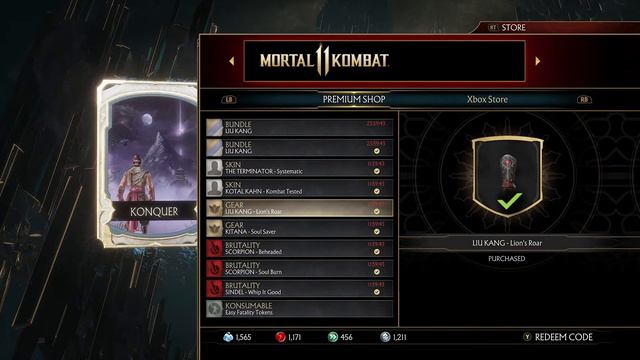 Mortal Kombat 11 premium shop 3/15/2022 bundles, skins, gear, brutalities and more смотреть онлайн