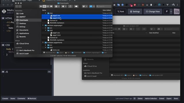 How to link multiple codepen pages смотреть онлайн