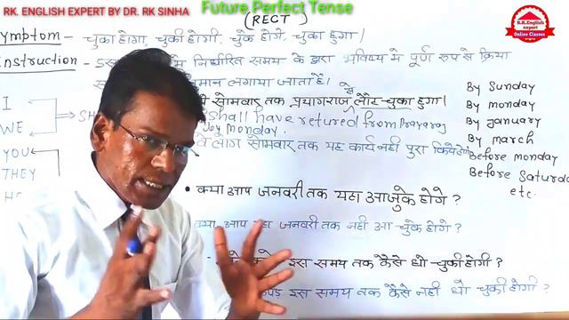 Future Perfect Tense ( RECT ) Will Have, Shall Have, + V3 || English Expert By Dr Rk Sinha смотреть онлайн