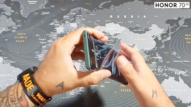 HONOR 70 5G - PU Case Dark Green смотреть онлайн