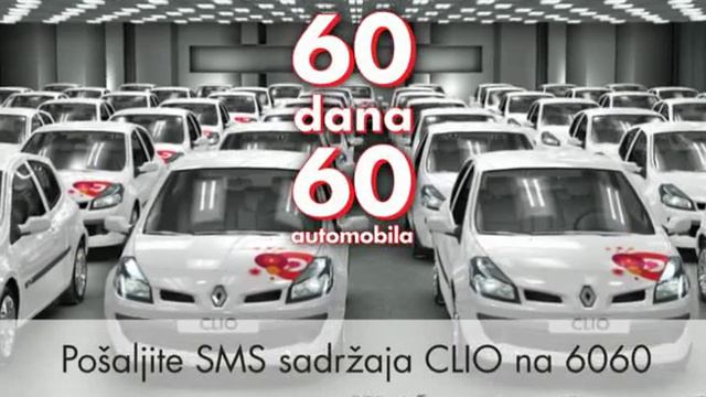 Vipnet Croatia - "Win 60 Clio in 60 Days" TVC смотреть онлайн