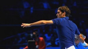 8. Федерер Форхенд удар справа большой теннис