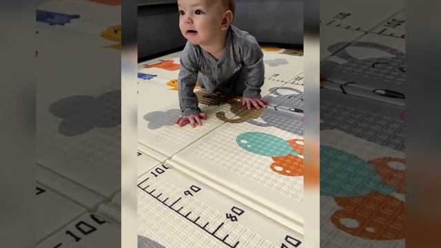 Коврик детский игровой 180 х 200, термоковрик, для ползанья, развивающий, двусторонний, на пол, паз смотреть онлайн