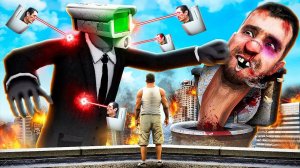 СКИБИДИ ТУАЛЕТ АПОКАЛИПСИС В ГТА 5! СПАЙДЕР СКИБИДИ ОБЗОР МОДА GTA 5! ГТА 5 МОДЫ MODS МОД