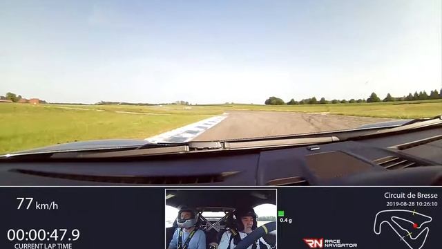 RN #1 Onboard video Circuit de Bresse, Default Vehicle, 01:34.968 смотреть онлайн