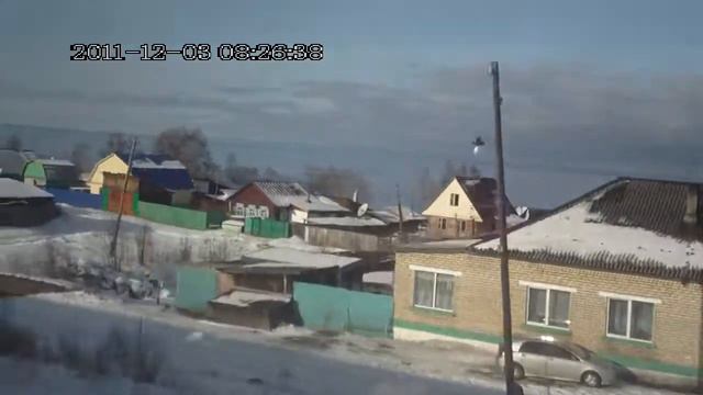Байкал из окна поезда зимой 3 Поселок смотреть онлайн