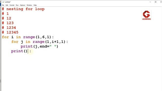 Nested For Loop | Draw patterns| Python | Computer Science | Information Practices Class 11 смотреть онлайн