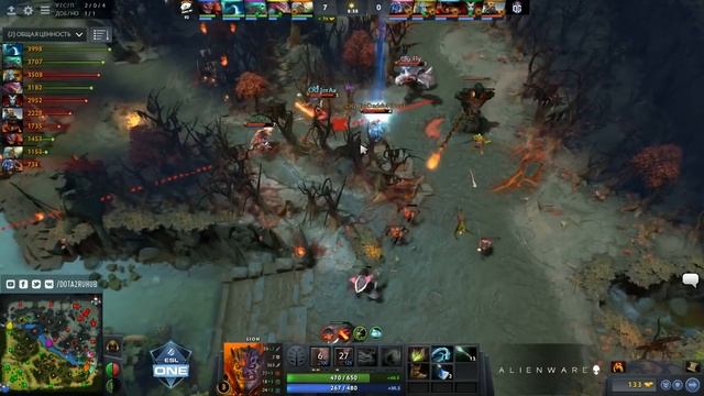 OG vs Virtus.pro, ESL One Birmingham [Eiritel, Mortalles] смотреть онлайн