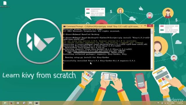 #2||Download and Install Kivy||A-To-Z Develop Cross Platform Applications With Python And Kivy смотреть онлайн