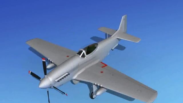 Dreamscape P-51-D Mustang V10 Base Model 3D model from CGTrader.com смотреть онлайн