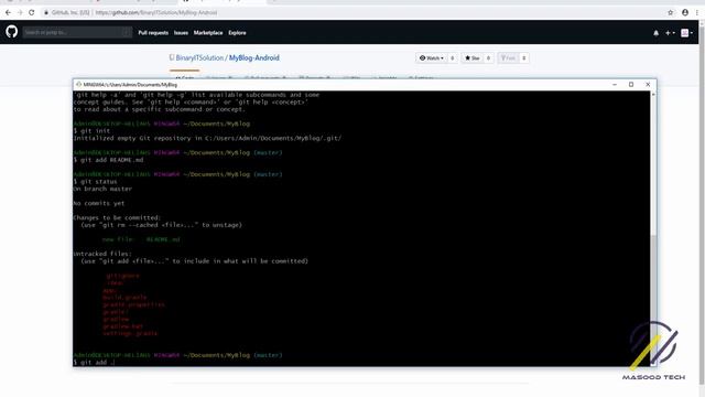 Configure GitHub For Android Studio Project | Android Programming With PHP And MySQL смотреть онлайн