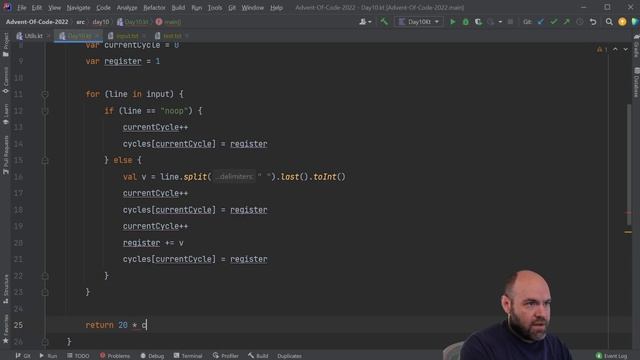 Advent of Code 2022 Day 10 - Kotlin (Cathode-Ray Tube) смотреть онлайн